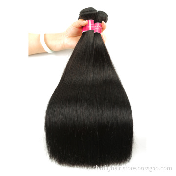 Raw Hair Vendors Straight Extension Bundle Raw Hair Unprocessed Virgin Donor Cuticle Aligned 8a 9a 10a Brazilian Weaving
